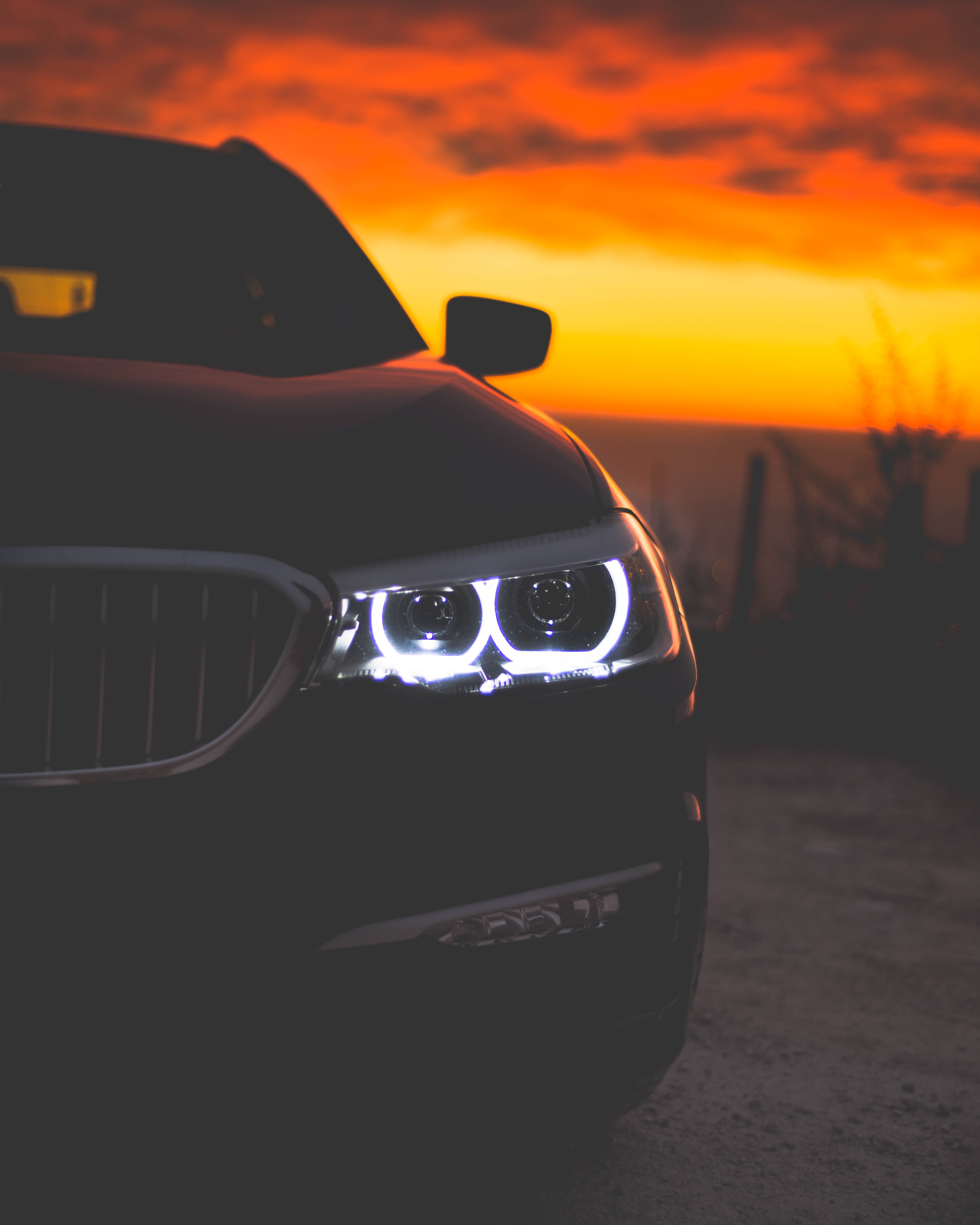 Photo by Mattia Righetti black car during sunset